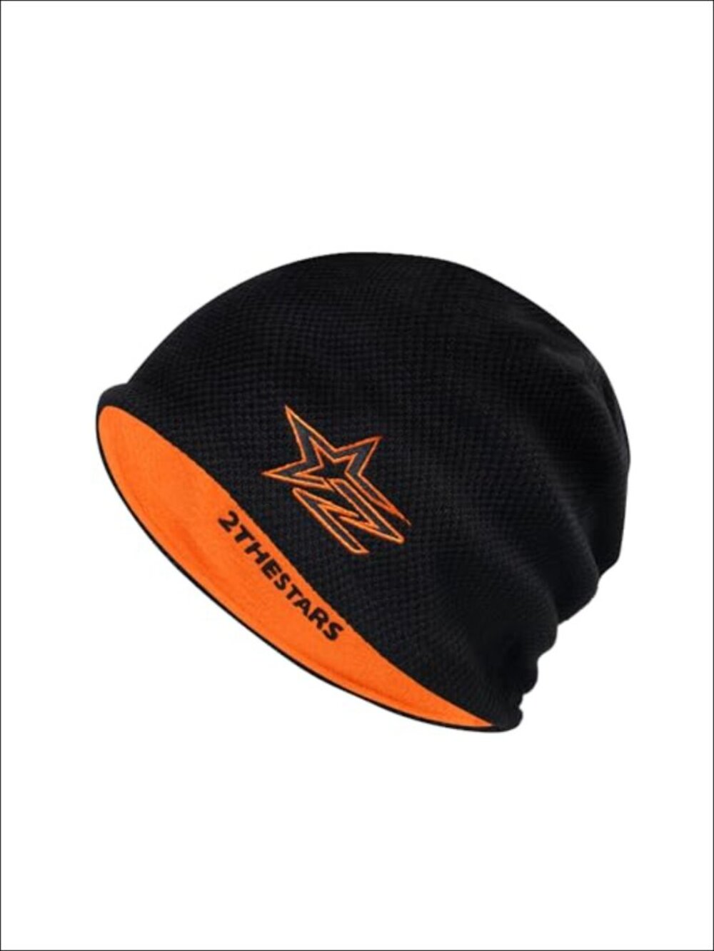 Reversible Fleece Lined Beanie Windproof Winter Skull Cap Knit Hat